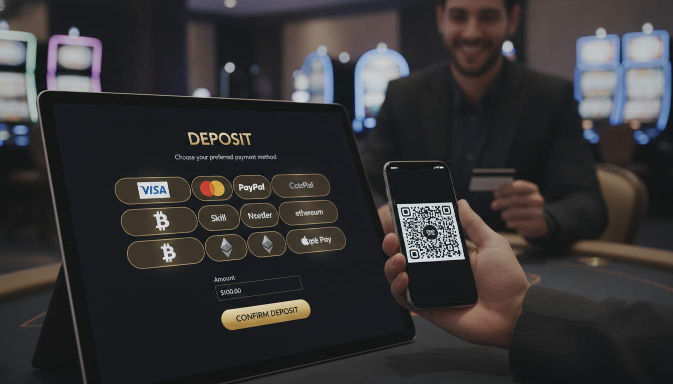 Making a deposit at ScatterWin